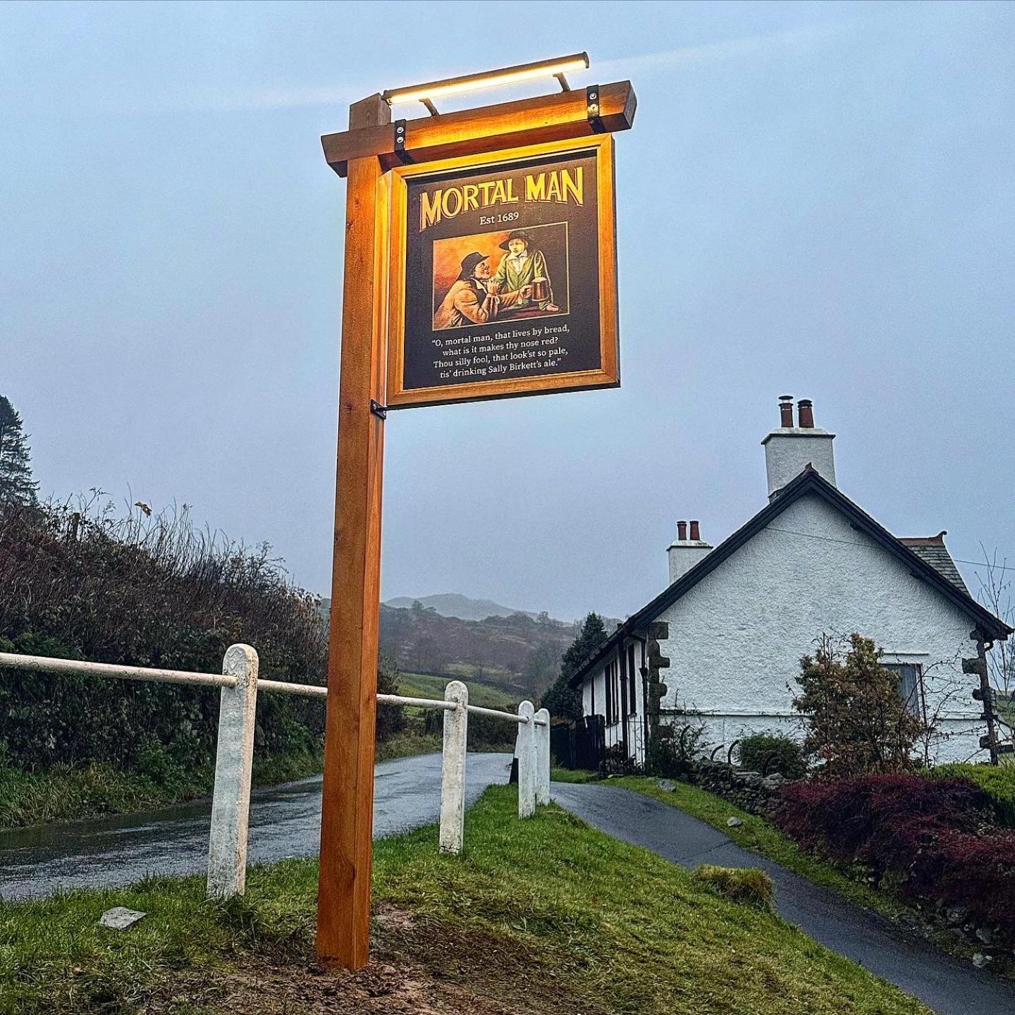 The Mortal Man Inn Troutbeck  Dış mekan fotoğraf